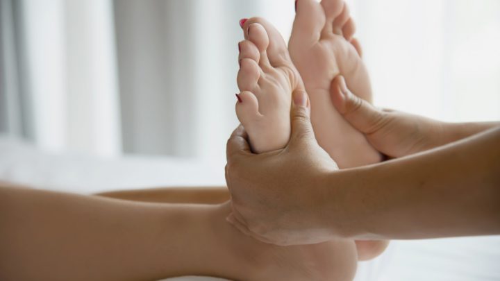 Fußreflexzonenmassage bei Schlafstörungen